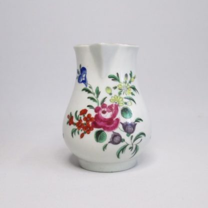 A Worcester sparrow beak jug decorated  in Japanese Imari colours  Circa; 1770 - Image 4