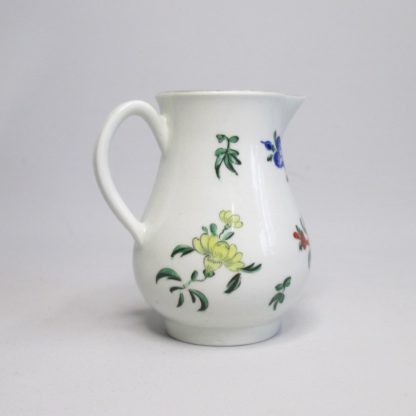 A Worcester sparrow beak jug decorated  in Japanese Imari colours  Circa; 1770 - Image 7